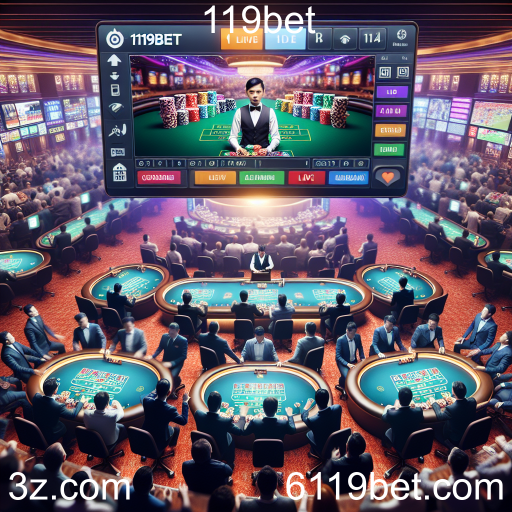 Cassino Ao Vivo: A Nova Fronteira do Jogo Online no 119bet